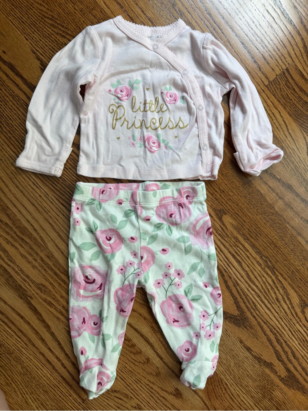 Little Princess Two Piece Set 0-3 months